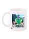 Sonic Video Game Printed Mug White/Black/Blue Standard Size