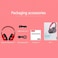 Lenovo HD200 Bluetooth Over-ear Foldable Headphones ,Black