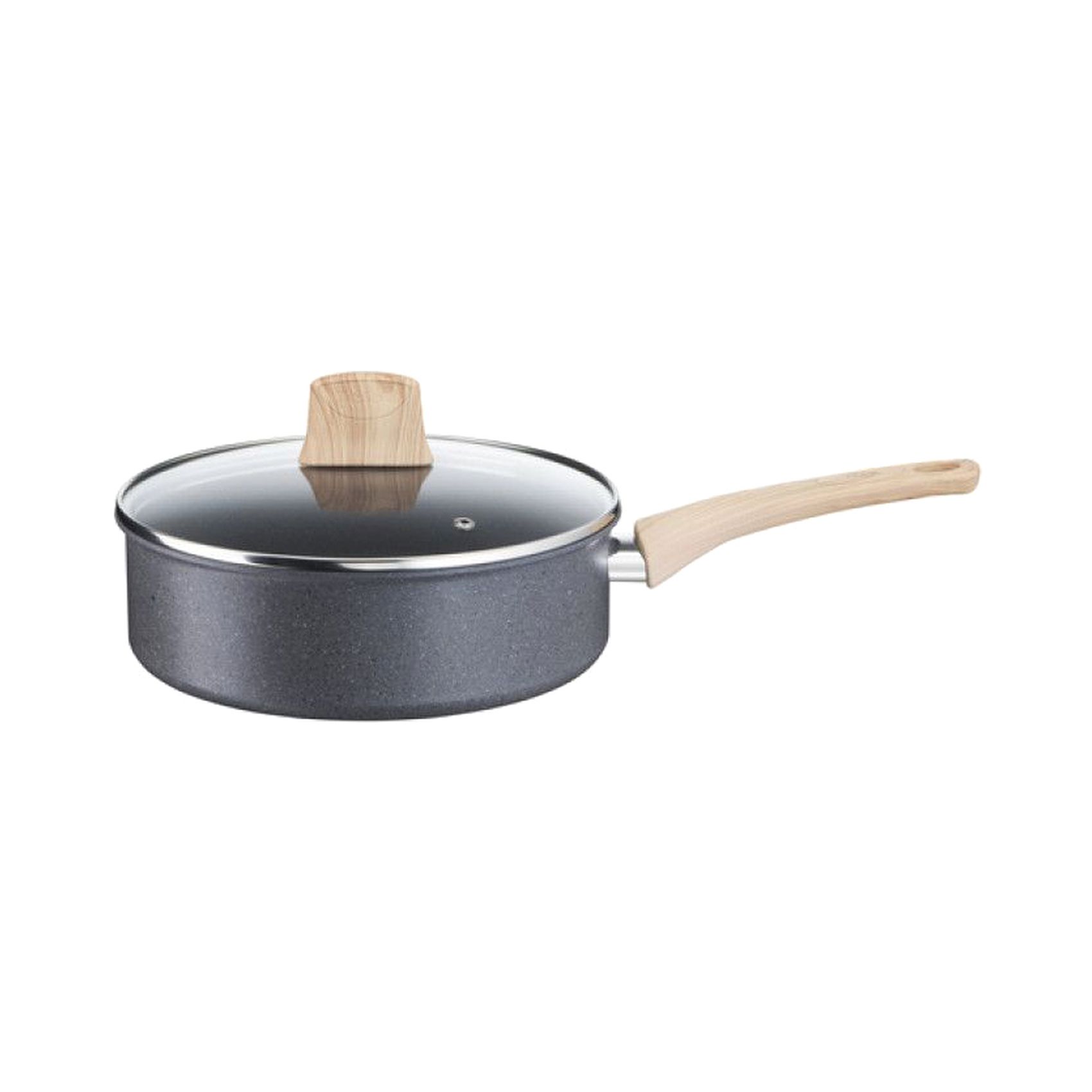 Tefal Natural Force Frying Pan With Lid 24cm