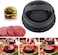 Arrow 2 Liter Glass Bowl 3 In 1 Copping, Slicing And Shredding Chopper, 300W With Stainless Steel Double Blade, With 3-In-1 Stuffed Burger Press Burger Maker, RO-FPW02L3