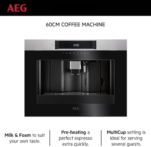 Aeg coffee machine built in best sale