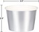 Creative Converting Foil Treat Cups 8-Pieces- Silver