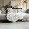 Luxury Fluffy Rugs Bedroom Furry Carpet Bedside Faux Fur Sheepskin Area Rugs Children Play Princess Room Decor Rug White-180CM