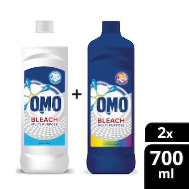 OMO Bleach Colors + OMO bleach regular 700ml