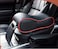 Doreen Car Center Console Armrest Thick Cushion, Memory Foam Auto Seat Arm Rest Extender Arm Rest Pillow Pad Support for Car Home Office, Chair Armrest Cover for Elbow &amp; Forearm (Black &amp; Red)（GC1982A）