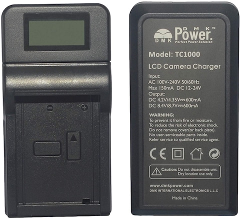 DMK Power FW50 LCD Battery Charger TC1000 for SONY NEX-3N NEX-5T NEX-6 A3000 A5000 A6000 A7