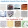 YJBABY 10 Punch-Free Strong Adhesive Hooks, Strong Transparent Suction Cup Sucker Wall Hooks, White
