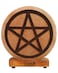 Geohoney Himalayan Salt Lamp - Star of David Sign