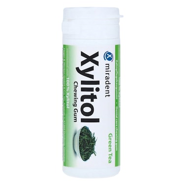 Xylitol Sugar Free Green Tea Chewing Gum 30 Pieces