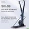 Sparnod Fitness SR-99 Commercial Ski Air Rowing Machine with Floor Stand (Free Installation Service) - LCD Performance Monitor, 10 Levels of Adjustable Resistance.