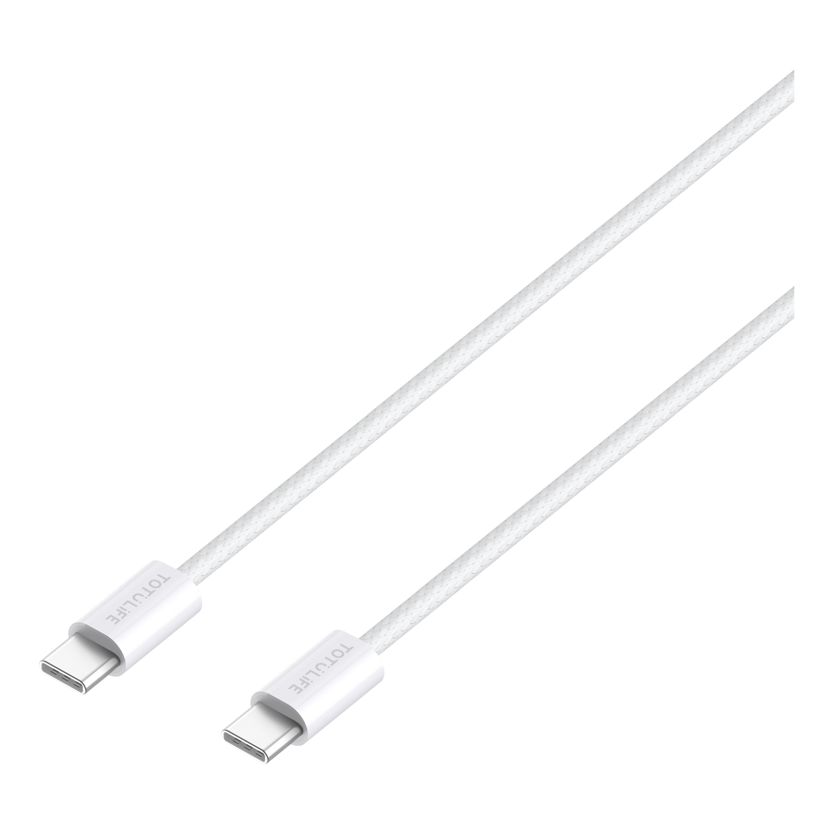 TotuLife PD SB-C Data Sync And Charging Cable White 2m 60W
