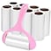 Generic Reusable Picker Cleaner Lint Roller Pets Hair Remover Brush With 9 Refills,For Clothes,Carpet, Car Seats, Dust,Dogs, Cats