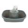 Home Pro Sponge Holder With Soap Dispenser Grey
