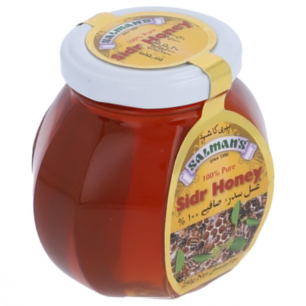 Salman's Sidr Honey Glass Jar 250 gr