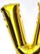 Generic Letter V Shaped Party Decorative Foil Balloon 16Inch