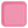 Hot Pink 14 9inches Square Plates
