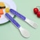 DINEWELL KIDS SPOON &amp; FORK SET SPOON STUDY TIME, DWC2148FSTT, 6''