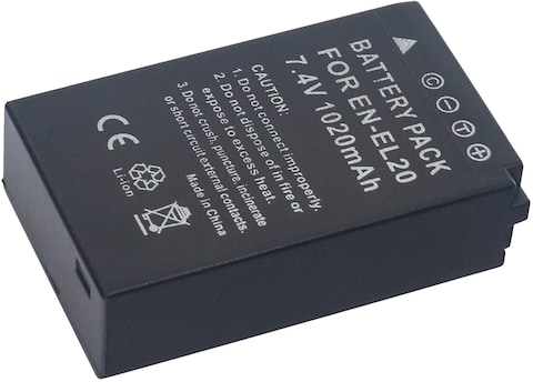 DMK Power ENEL20, EN-EL20a (1020mAh) Battery Compatible with Nikon Coolpix P1000, DL24-500, Coolpix A, 1 AW1, 1 J1, 1 J2, 1 J3, 1 S1, 1 V3 Digital Camera