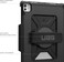 Urban Armor Gear UAG Metropolis for iPad Pro 11 inch case cover (2024) M4 with Pencil Holder and 360 Degree Rotating Hand Strap - Black