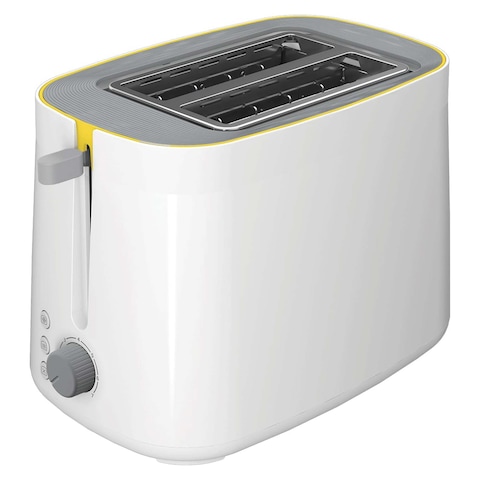 Beko Toaster - 2 Slices - 800 Watt - White - TAM4220W