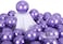Aule - Aule Metallic Chrome Latex Balloons 12 Inch 50 Pcs Happy Birthday Baby Showers Bridal Shower Weddings Bachelorette Party Decorations One-Size