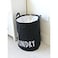 Portable Laundry Basket Toy Storage Bag Large Box Cotton Linen Washing Clothes Basket My Laundry