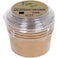 Fun Green Track Kraft Paper Multipurpose Containers With Lid Brown 500ml 6 PCS