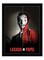 Spoil Your Wall Berlin Money Heist Poster With Frame Black/Red/White 30 x 40cm