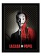 Spoil Your Wall Berlin Money Heist Poster With Frame Black/Red/White 30 x 40cm