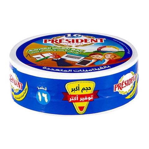 جبنة بريزيدن مثلثات - 16 قطعة
