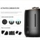Deerma F600S Ultrasonic Humidifier Aromatherapy Oil Diffuser Three Gear Touch Temperature Intelligent Mist Maker Timing Function Intelligent Constant Humidity For Home And Office, 5L Capacity - Black