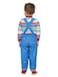 Smiffy's Chucky Costume- X-Large Size- Blue