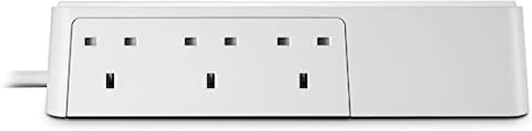 Apc Pm6U-Uk Essential Surgearrest 6 Outlets With 5V, 2.4A 2 Port Usb Charger, 230V Uk