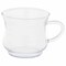 Termisil Glass Mug Set - 220ml - 6 Pieces - White