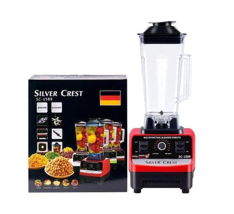 SILVER CREST 4500W Heavy Duty Commercial Grade Blender SC-1589 Multicolour