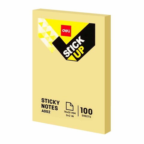 Deli Ea00253 Sticky Notes - 3 x 2 Inch