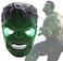 Generic Hulk Glowing Mask For Kids