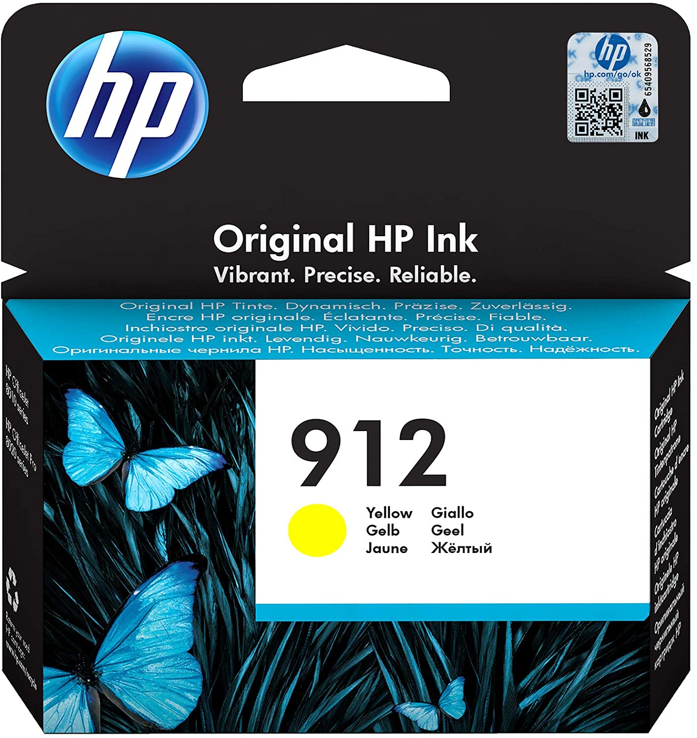 HP 912 Yellow Original Ink Cartridge