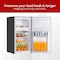 Nobel 85L Net Capacity Double Door Refrigerator, Silver, NR120S