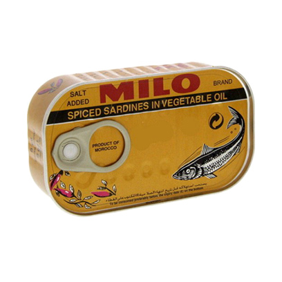 Milo Spiced Sardines in Vegetable Oil 125g