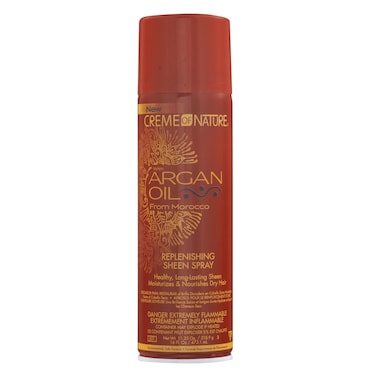 Creme Of Nature Argan Oil Replenishing Sheen Hair Spray 473.1ml