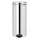 Brabantia Newicon Pedal Bin Silver 30L