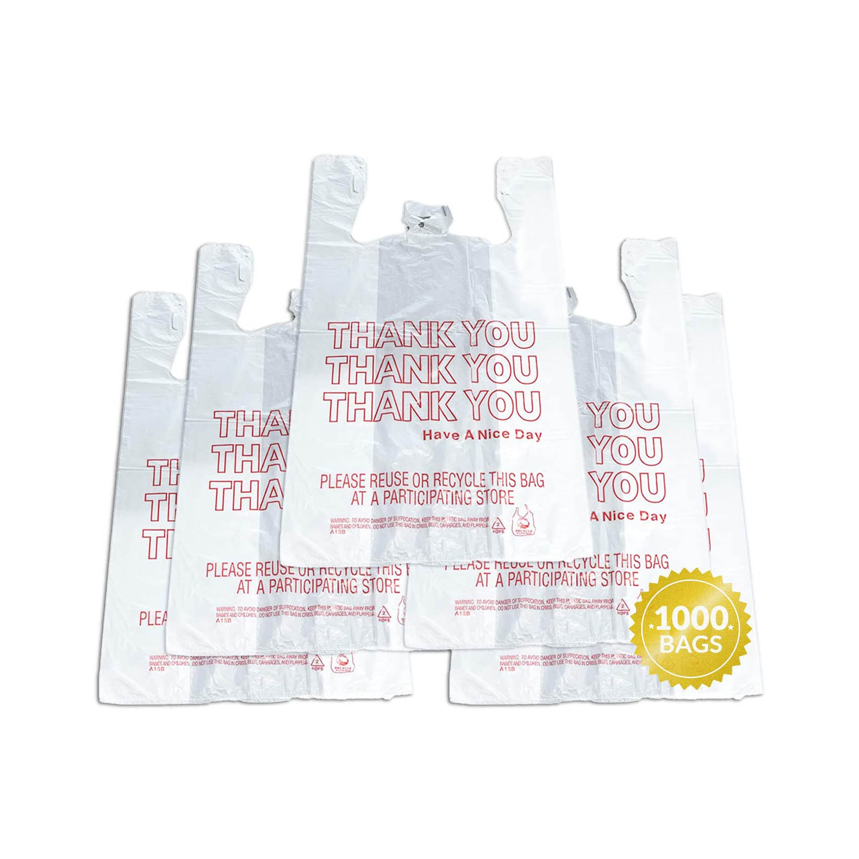 Bagy T-Shirt Bag 42x45 Cm 50 Pieces product thumbnail 2