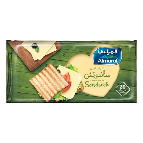 المراعي شرائح جبنة ساندويتش، 400 غرام