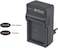 DMK Power NP-BG1 Battery 950mAh with TC600E Battery Charger Compatible with Sony DSC-H3 DSC-H7 etc,