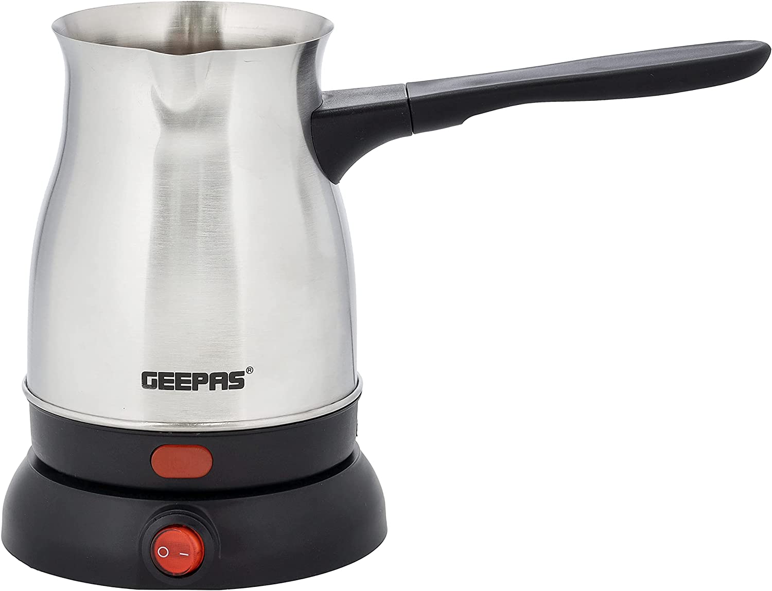 Geepas Steel Kettle, Silver, Gk38050, 1 Year Manufacturer Warranty