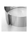 Generic Stainless Steel Adjustable Flat Layer Cake Mould Silver 8x0.4centimeter