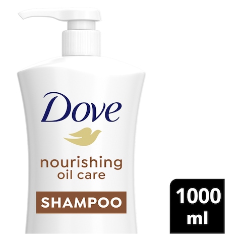 Dove Nourishing Oil Care Shampoo White 1L