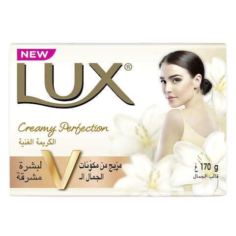 Lux Creamy Perfection Soap Bar 170g