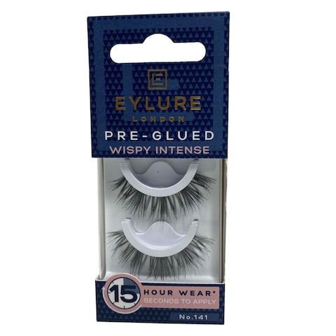 Buy Eylure Pre Glued Lashes Exaggerate 141 Black in UAE